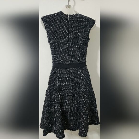 Rebecca taylor Fringe trimmed mini dress size 0 - Picture 3 of 8